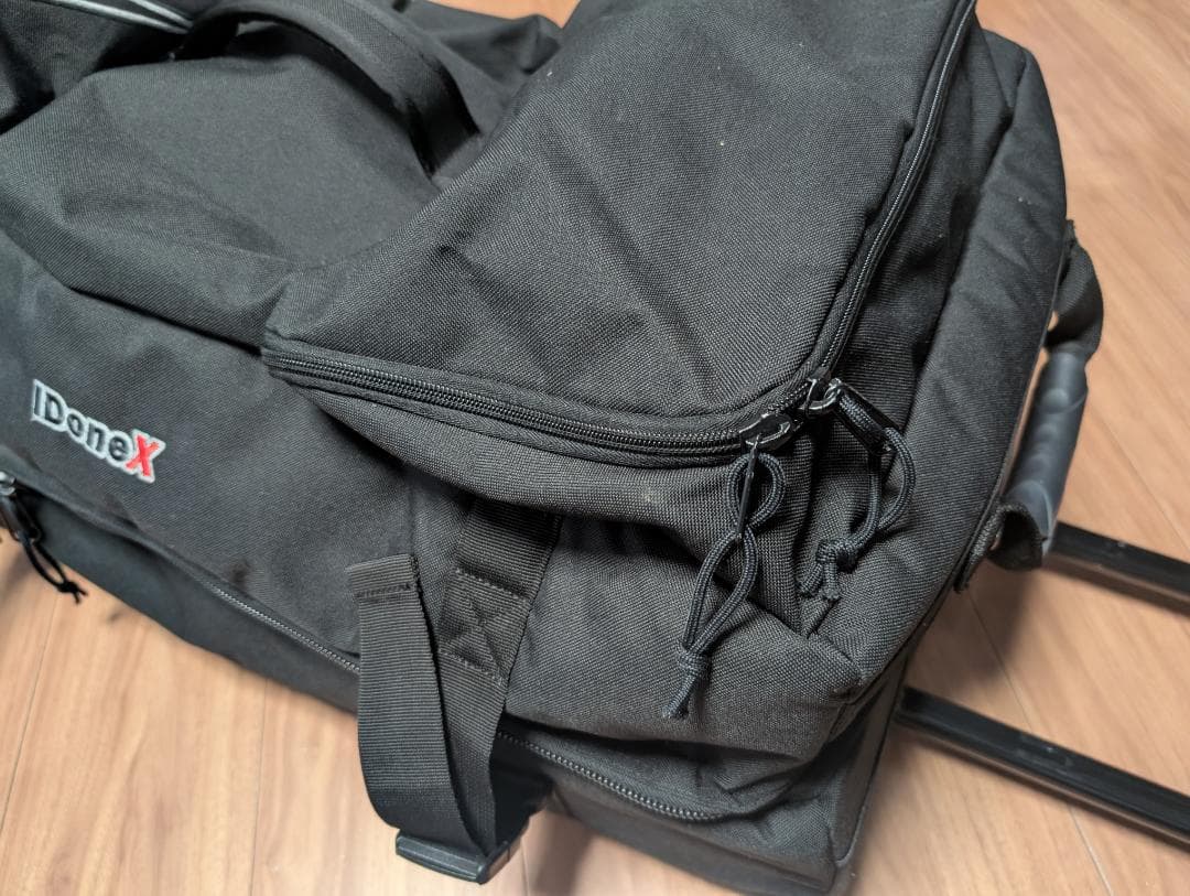 IDoneX .アイディーワン.ボストンキャリーバッグ.大容量.ブラック