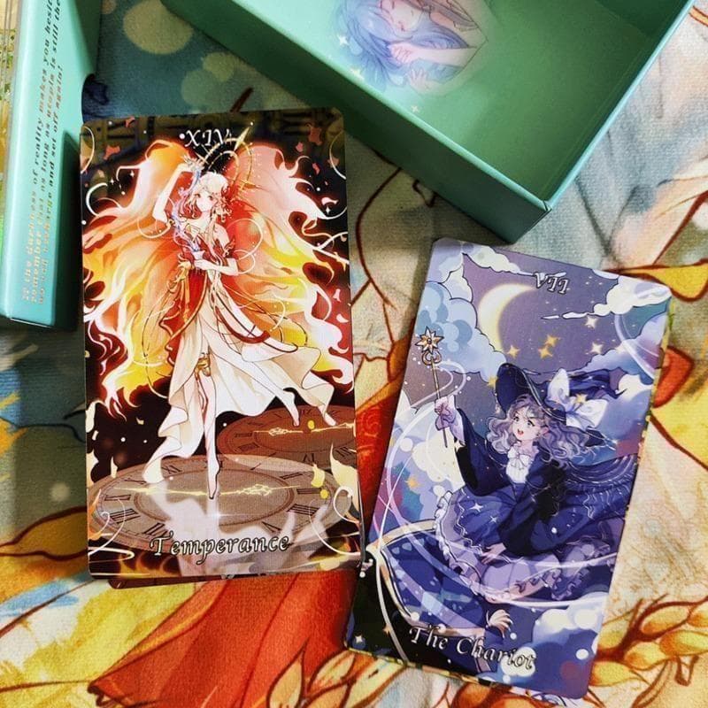 【正規品タロットカード】超キュートなアニメアート調デッキ✨豪華コレクターver