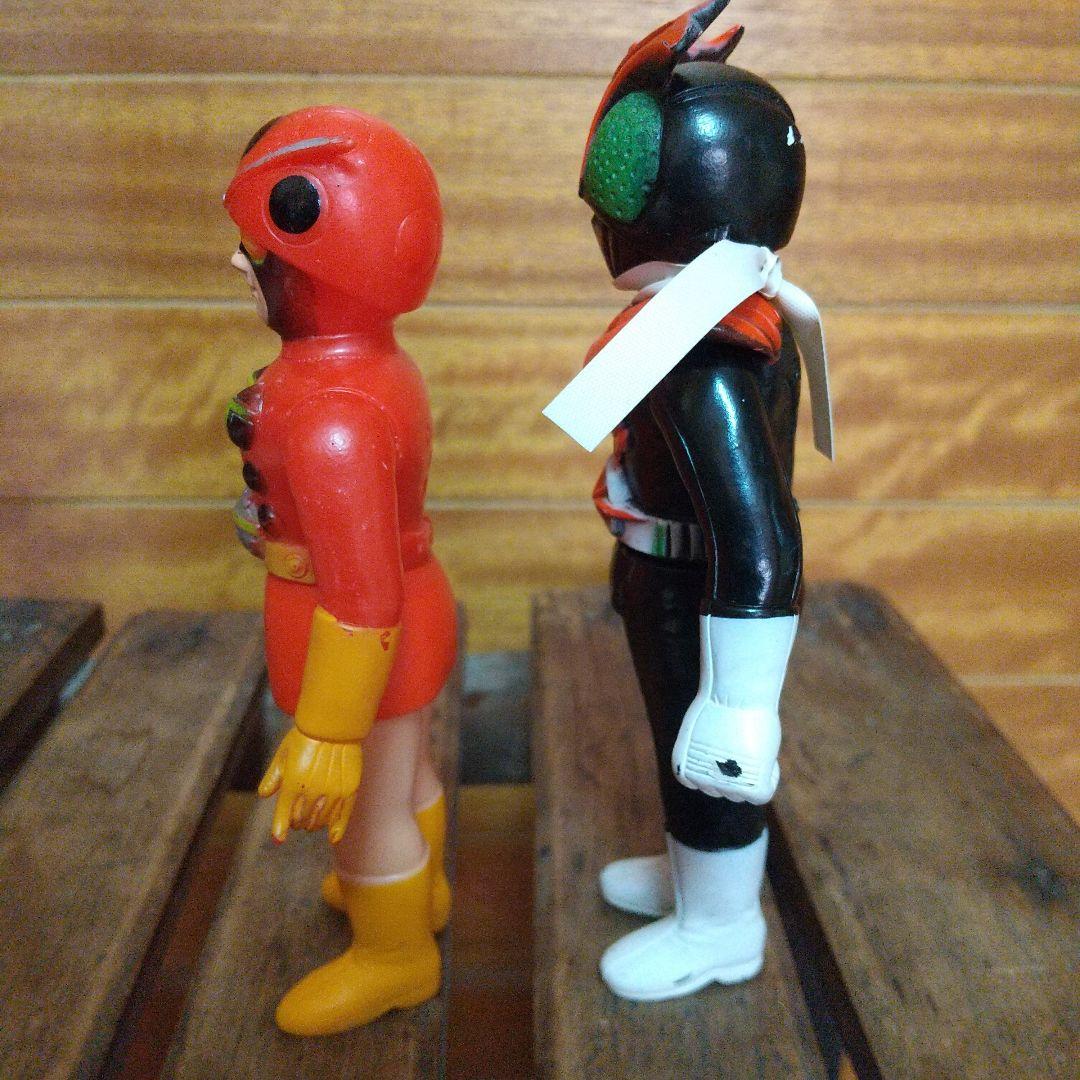 【貴重当時物】仮面ライダーストロンガー　タックル　ソフビ