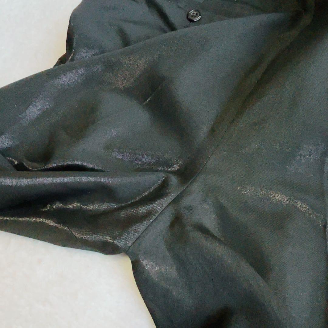 美品　トルネードマート　セットアップ　パンツ　スーツ　黒　ブラック　箔　ラメ