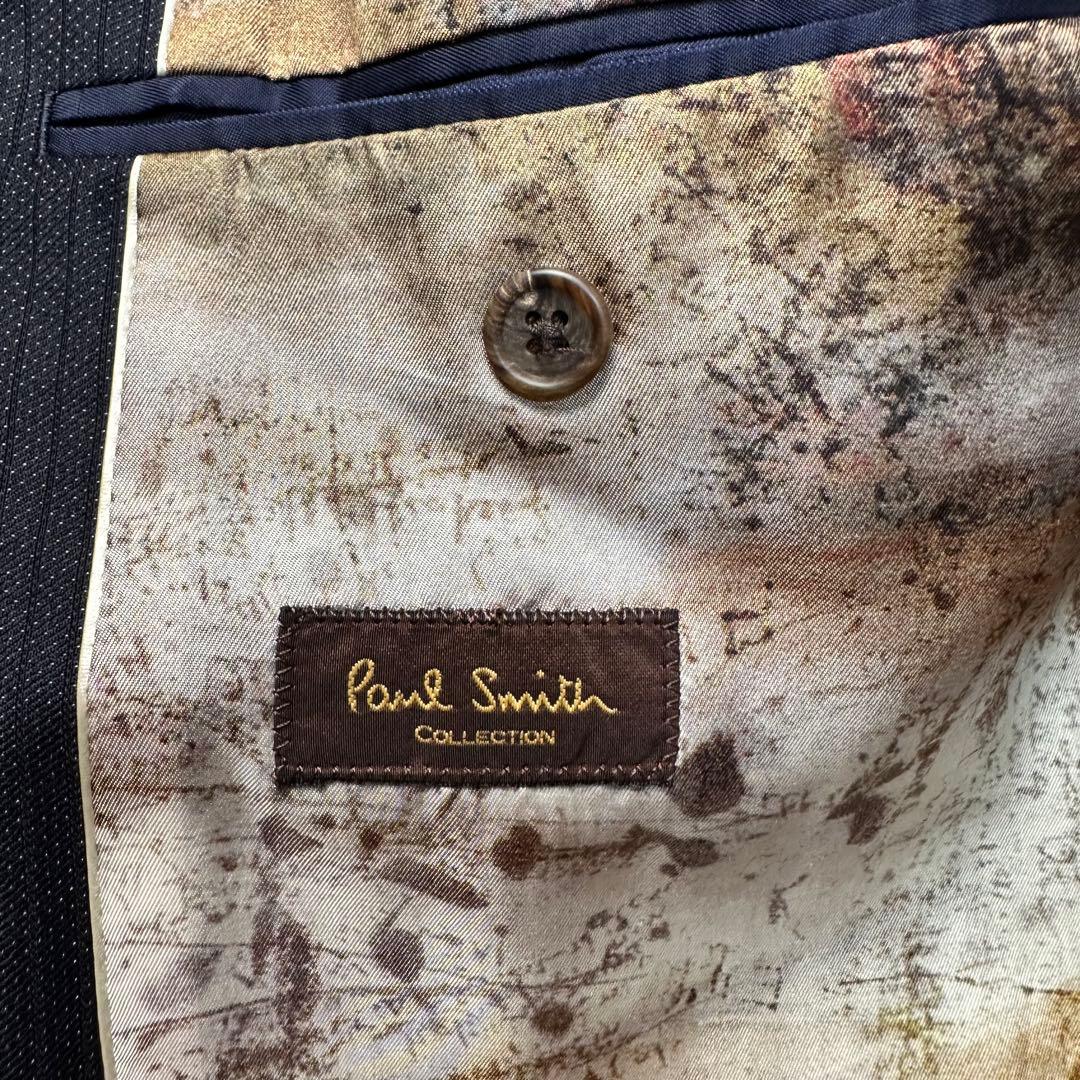 希少柄 極美品 ポールスミス 珍柄 風景柄 ロロピアーナ セットアップ 黒 LX