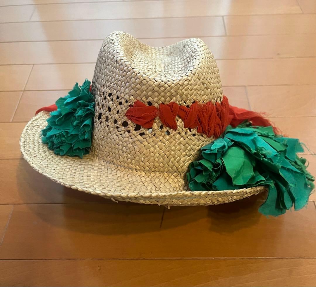 専用　超稀少✨LANVINストローハット麦わら帽子