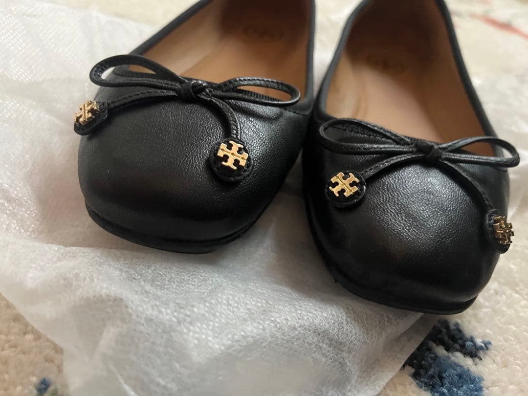 Tory Burch 黒 バレエシューズ　6.5