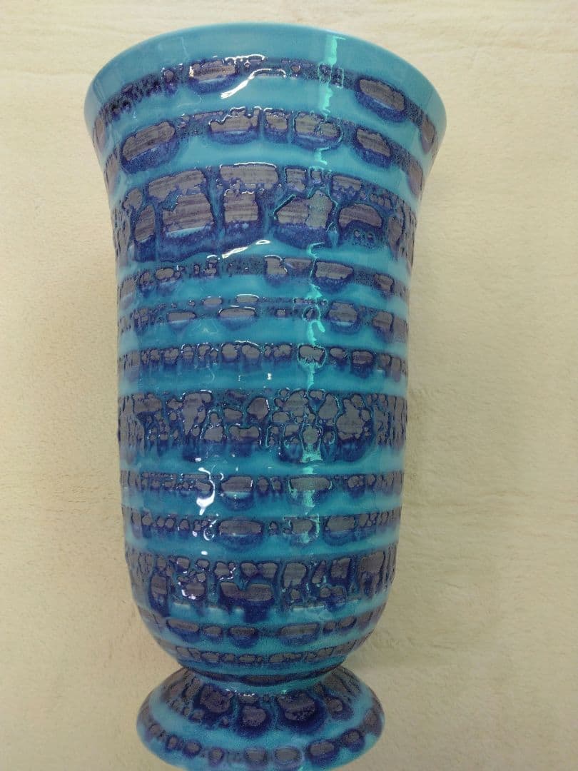 おしゃれ傘立て　花瓶　陶器ポルトガル製