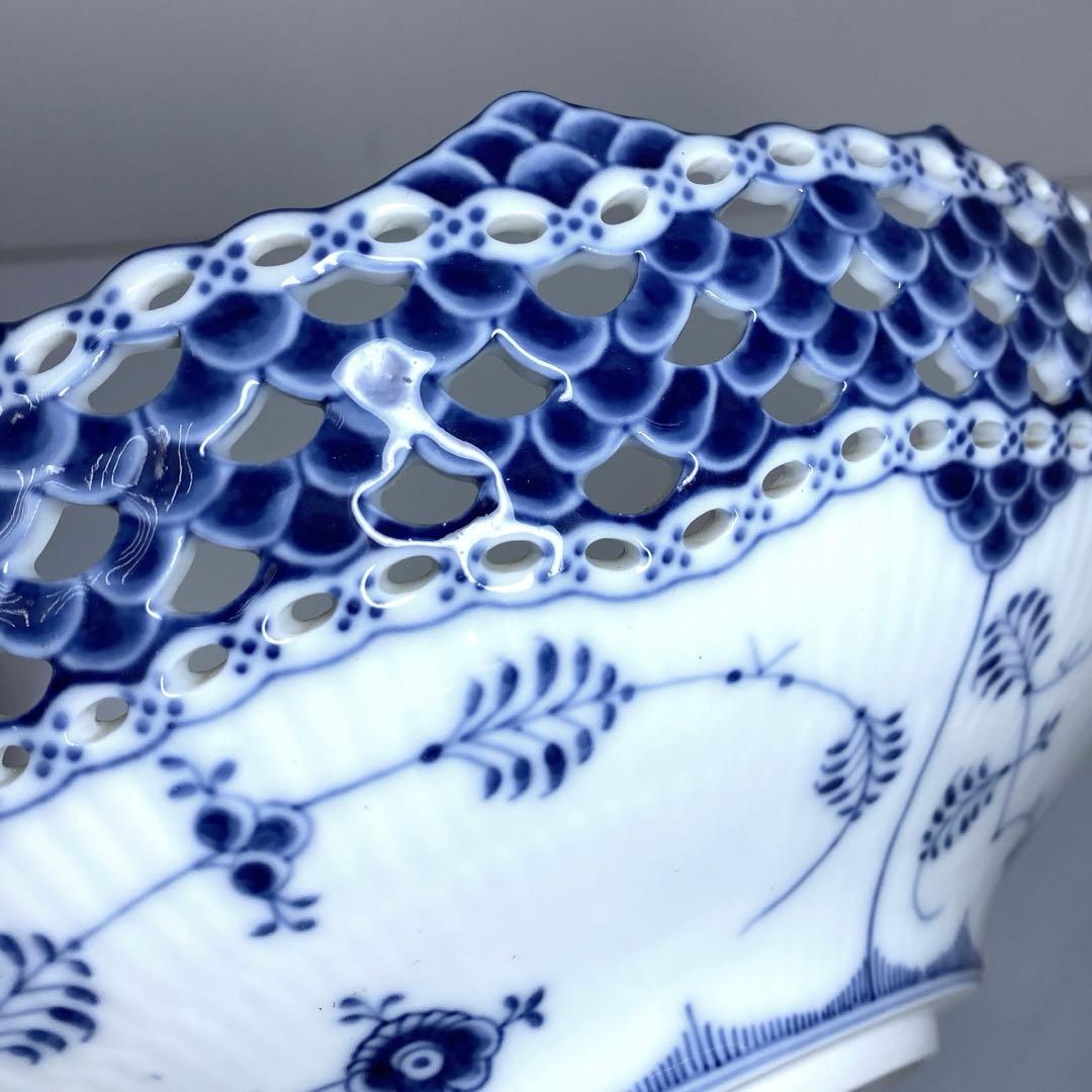 ロイヤルコペンハーゲン　フルレースコンポート　高さ39㎝ 東Y7-0123☆1F