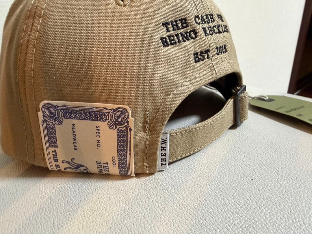 Ｋ*様 THE H.W. DOG&CO. 刺繍ロゴ キャップ ベージュ×ブラック
