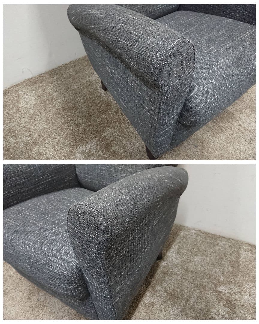 美品 HUKLA フクラ 定価20万円 センシア P226 ソファ オットマン