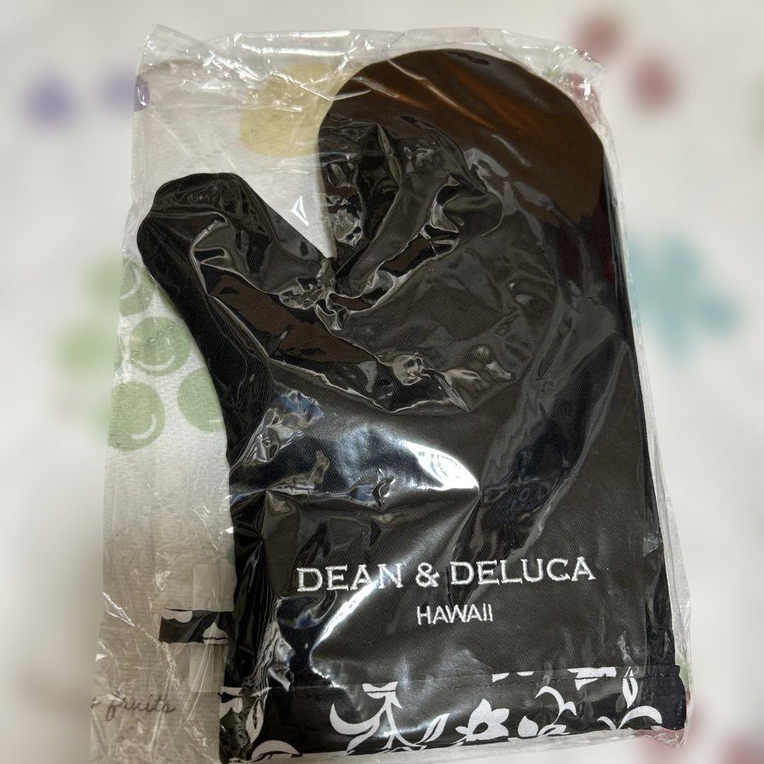 新品DEAN&DELUCAディーン&デルーカ　ハワイ限定エプロン　ミトン鍋敷き