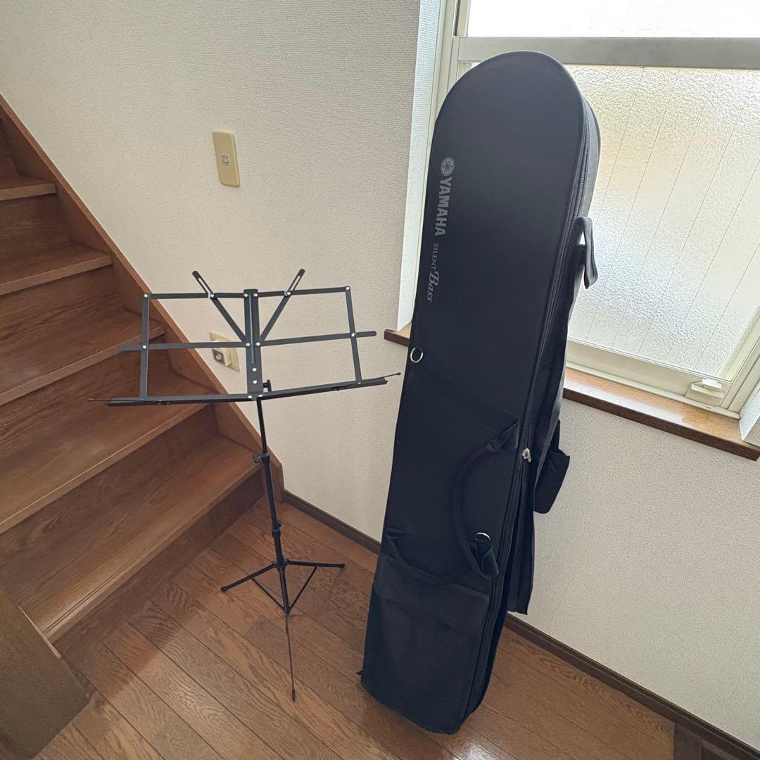 YAMAHA SLB200 ヤマハ　サイレントアップライトベース 純正ケース付き