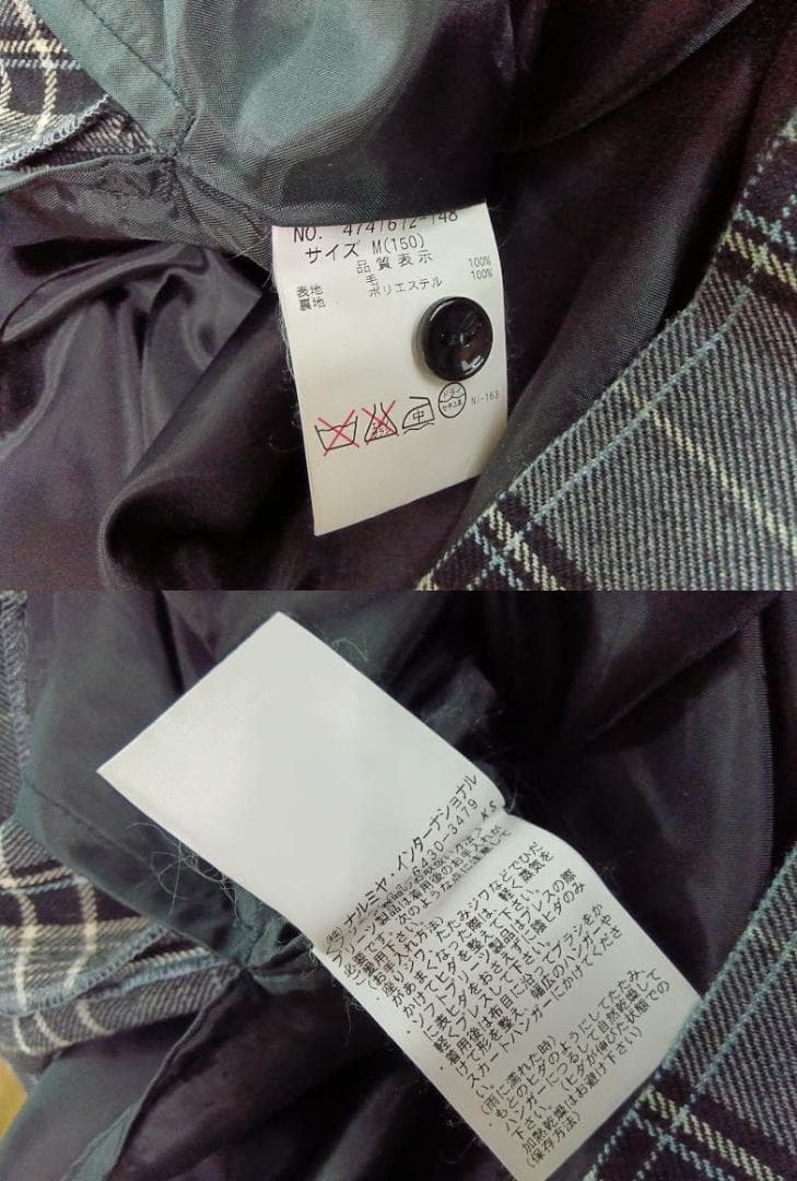 ポンポネット ジュニア ◎スーツ　リボン付き　M(150)サイズ