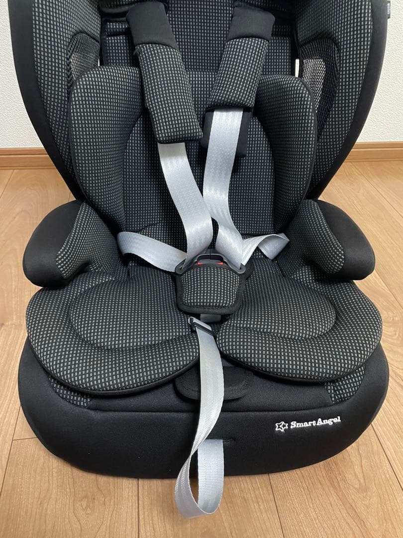 【極美品】 Smart Angel イージスジュニア GY チャイルドシート