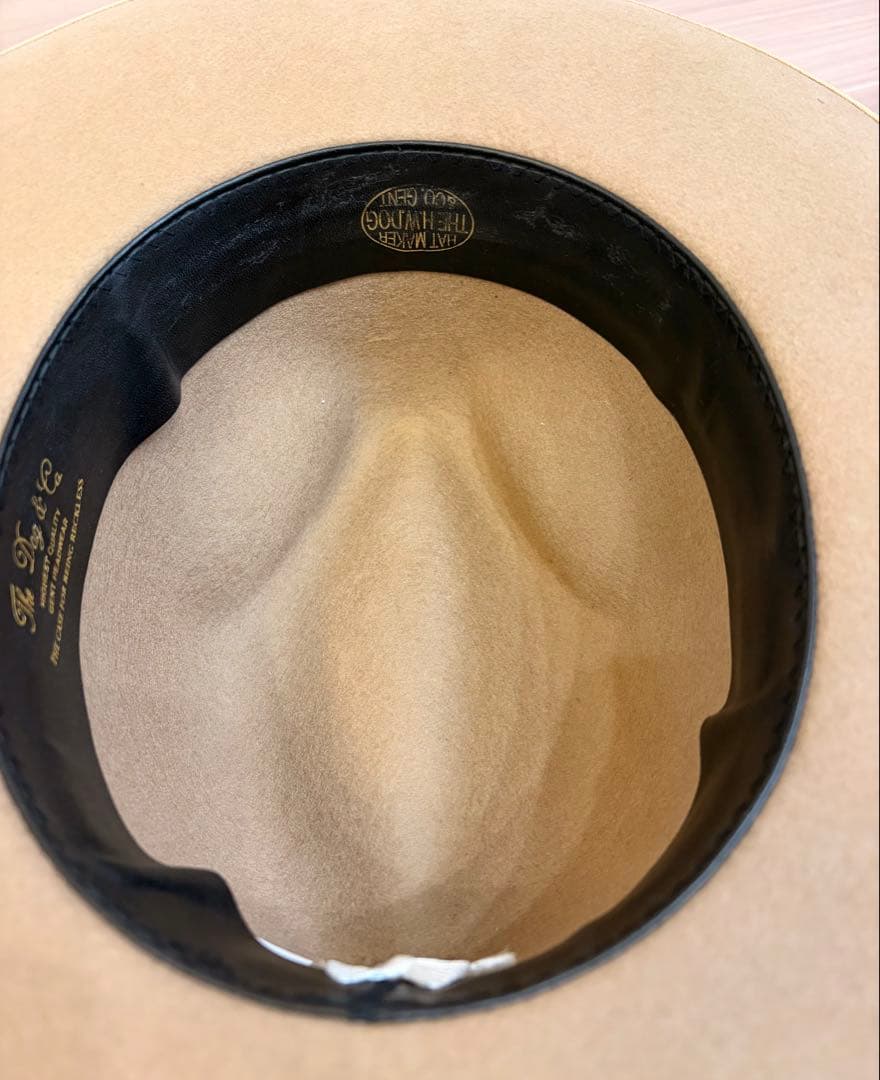 H.W. DOG WOOL FRONT-H BRIM 9.5 hat ハット