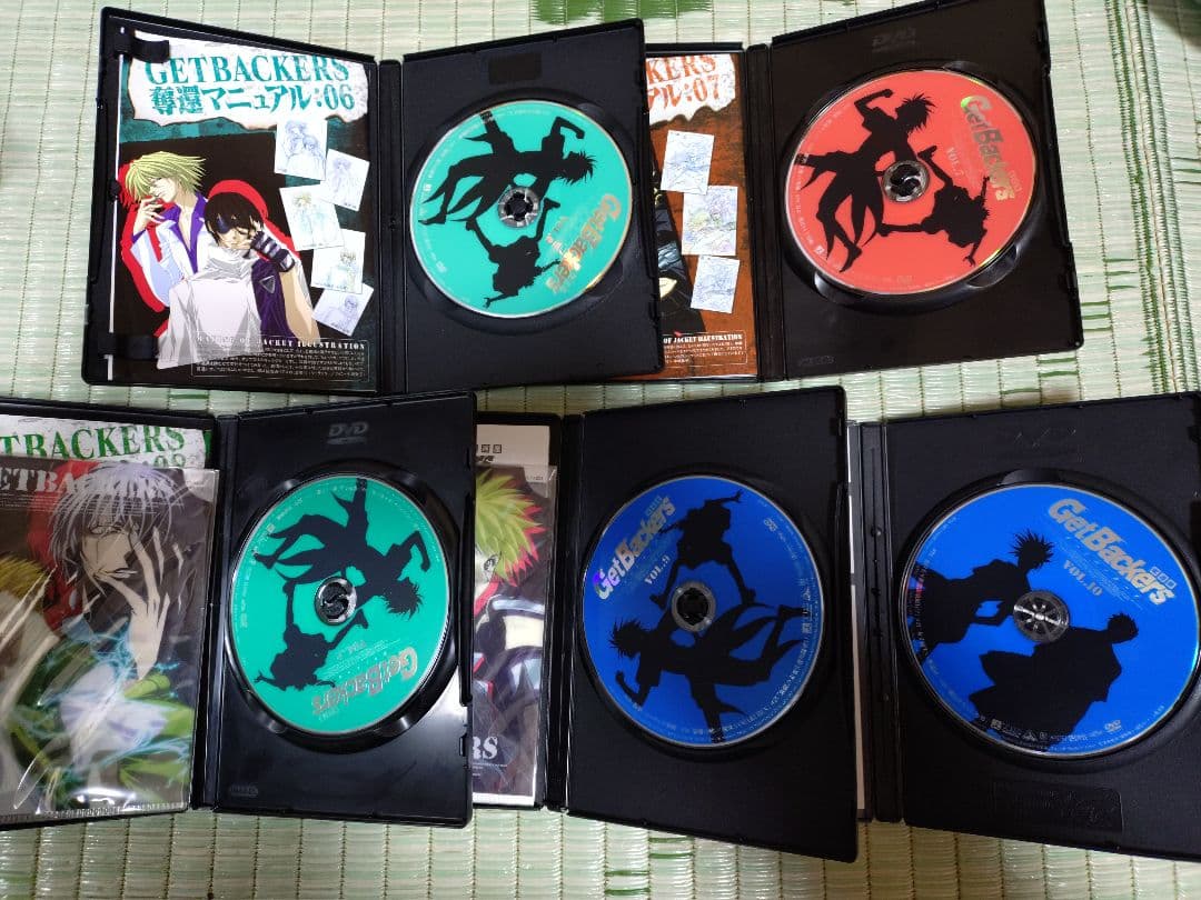 Get Backers DVD 全作セット