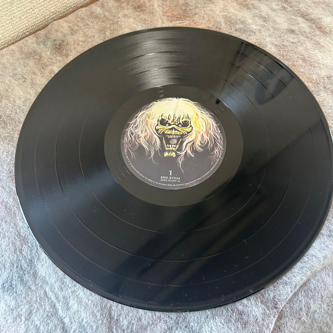 洋楽 IRON MAIDEN The Number of the Beast LP