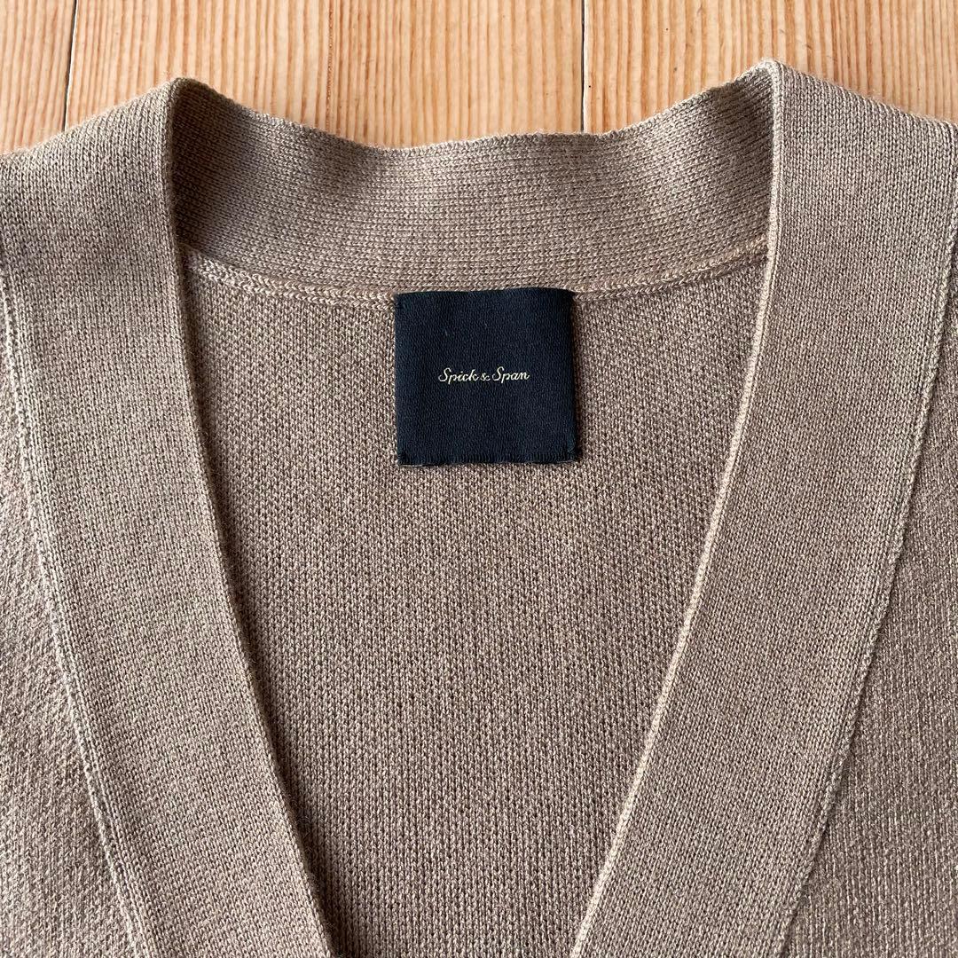 Spick & Span☆ダブルジャガードビッグカーディガン