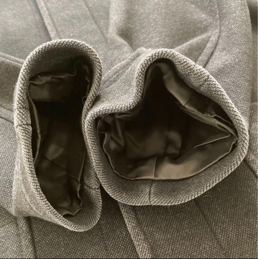 希少　AURALEE　ダッフルコート　ロング丈　シルク混　ネイビー　19AW　1