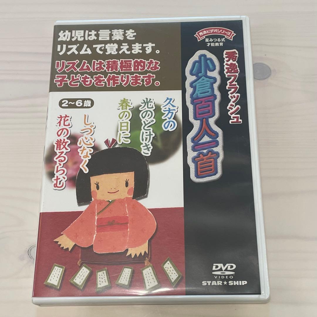 公文 星みつる式 秀逸フラッシュ DVD 8枚セット 右脳を鍛える 幼児教育