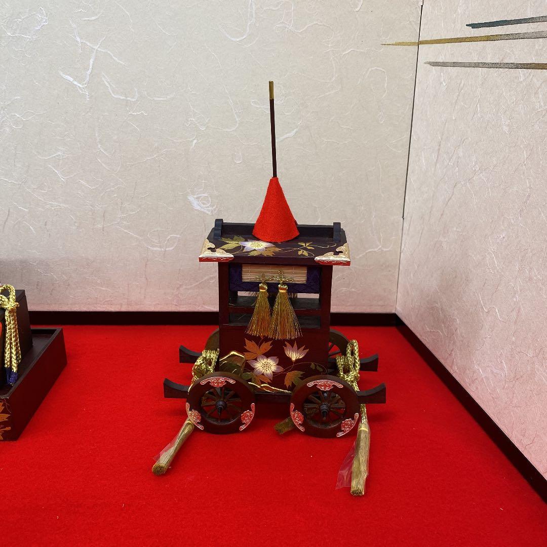 【21】ひな祭り★欅鉄仙6点セット★雛道具★展示品