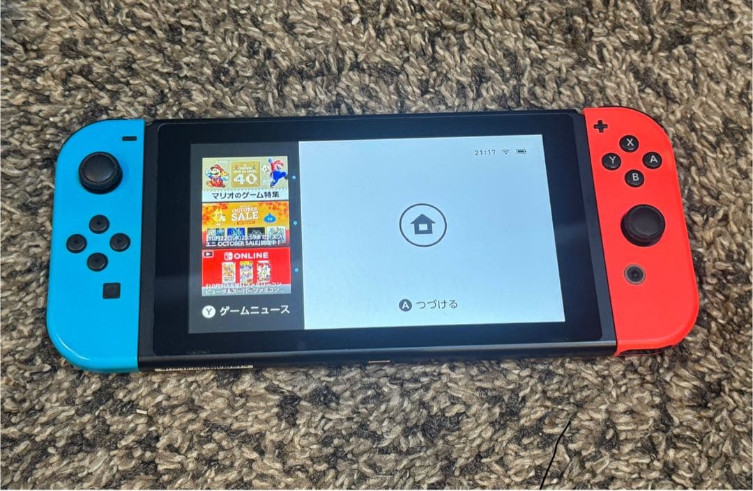 Nintendo Switch 本体+Joy-Con付　動作確認済