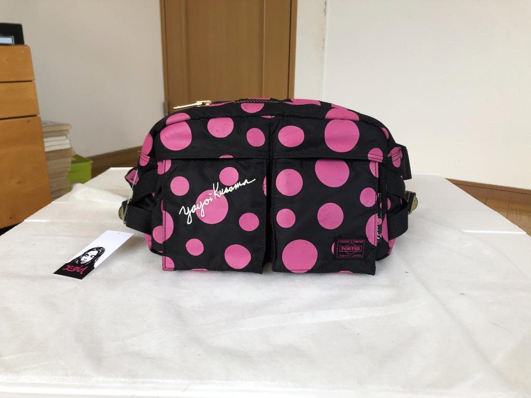 良品　ポーター　草間彌生　2way ウエスト　ポーチ　ボディーバッグ　旅行
