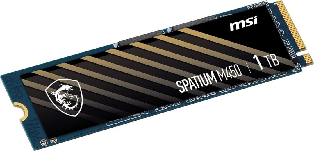 内蔵型SSD MSI SPATIUM M450 1TB SSD m.2 1000GB