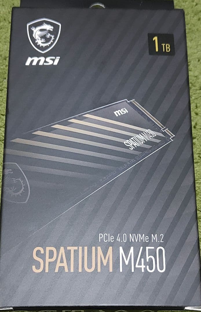 内蔵型SSD MSI SPATIUM M450 1TB SSD m.2 1000GB