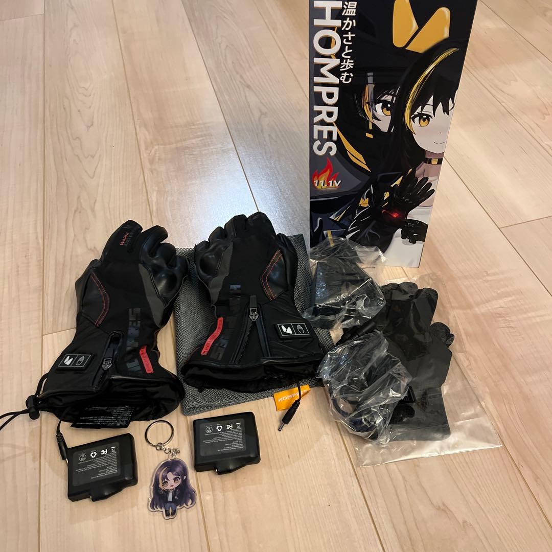 HOMRES 温かさと歩む 電熱グローブ Mサイズ