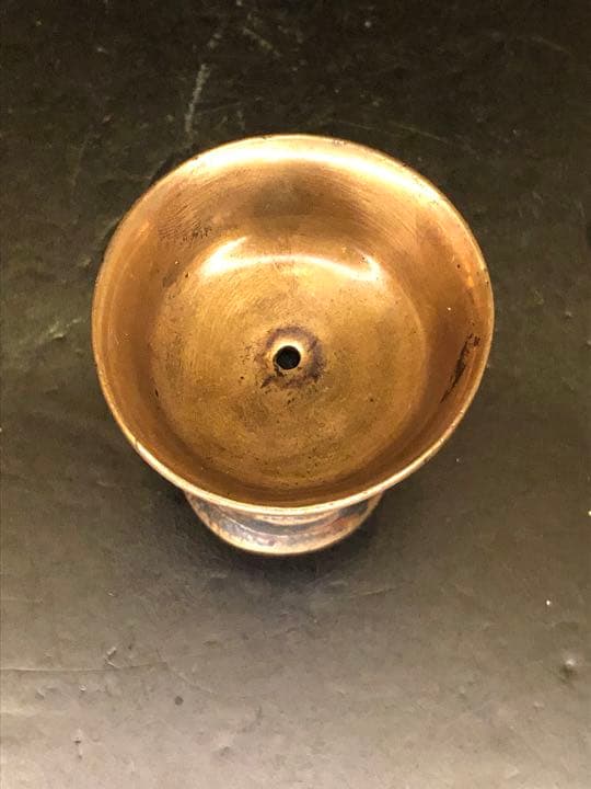 K107 チベット 酥油灯燭台 スー油灯