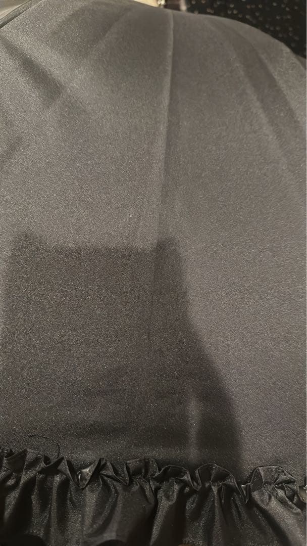 芦屋ロサブラン　日傘　完全遮光　晴雨兼用　ブラック　60cm