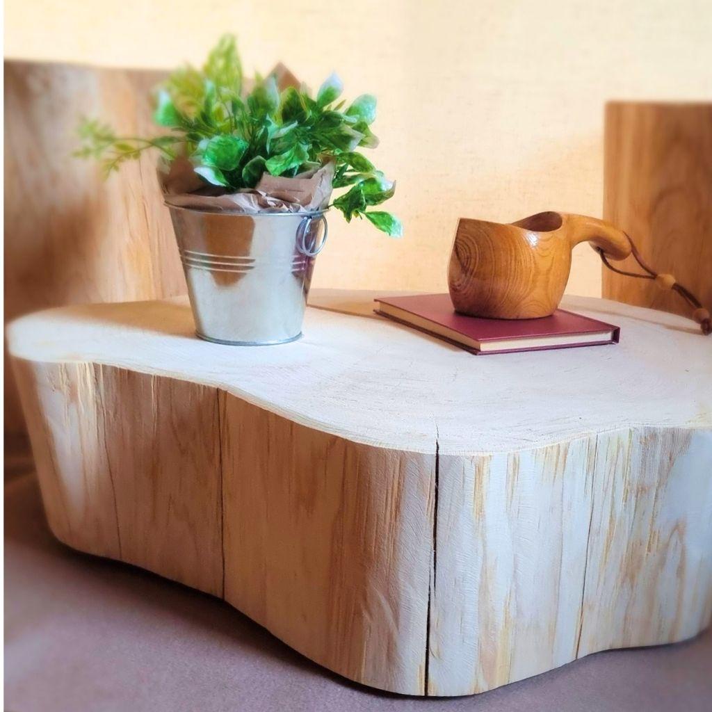超超特大 ひのき 天然アロマ 切株テーブル・無垢無塗装・オーガニック