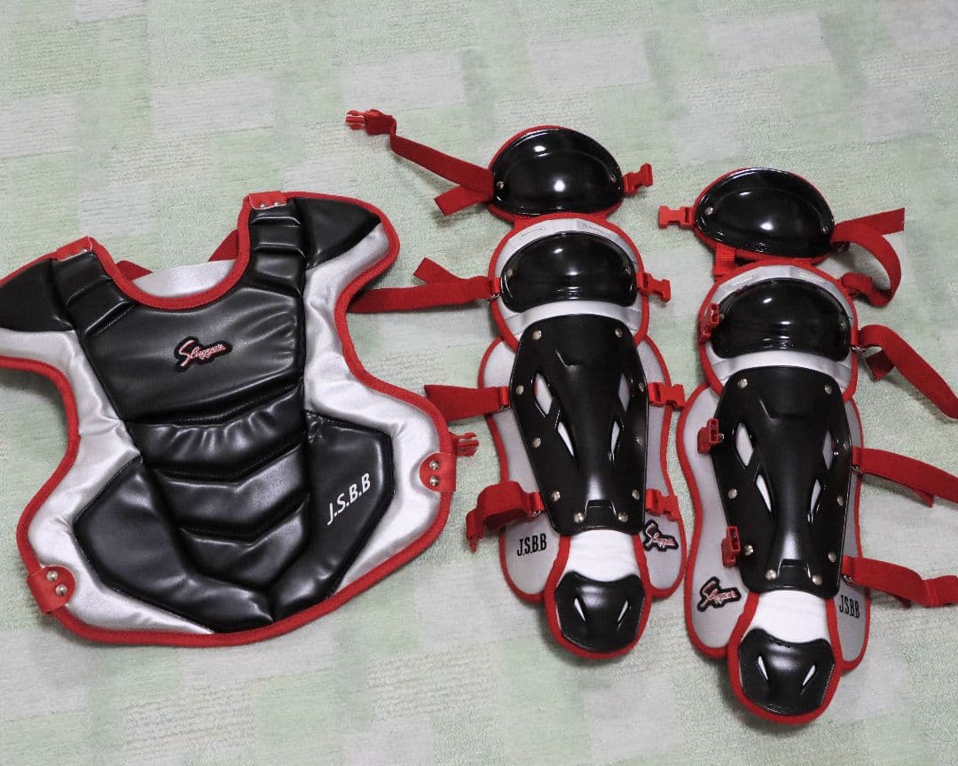 久保田スラッガー 軟式少年用 キャッチャー防具 レガース＆プロテクター セット