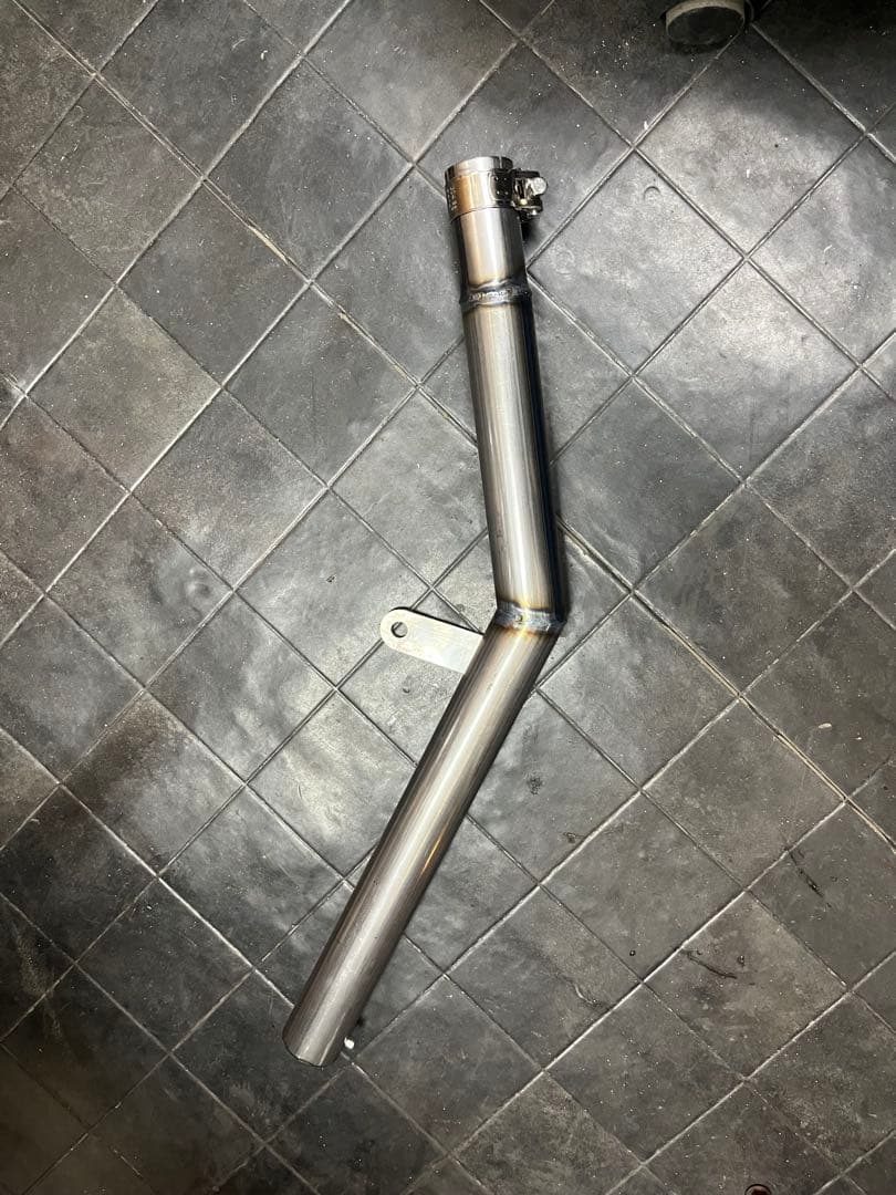 エストレア　かち上げマフラー　チョッパー　ボバー　カワサキ　250tr