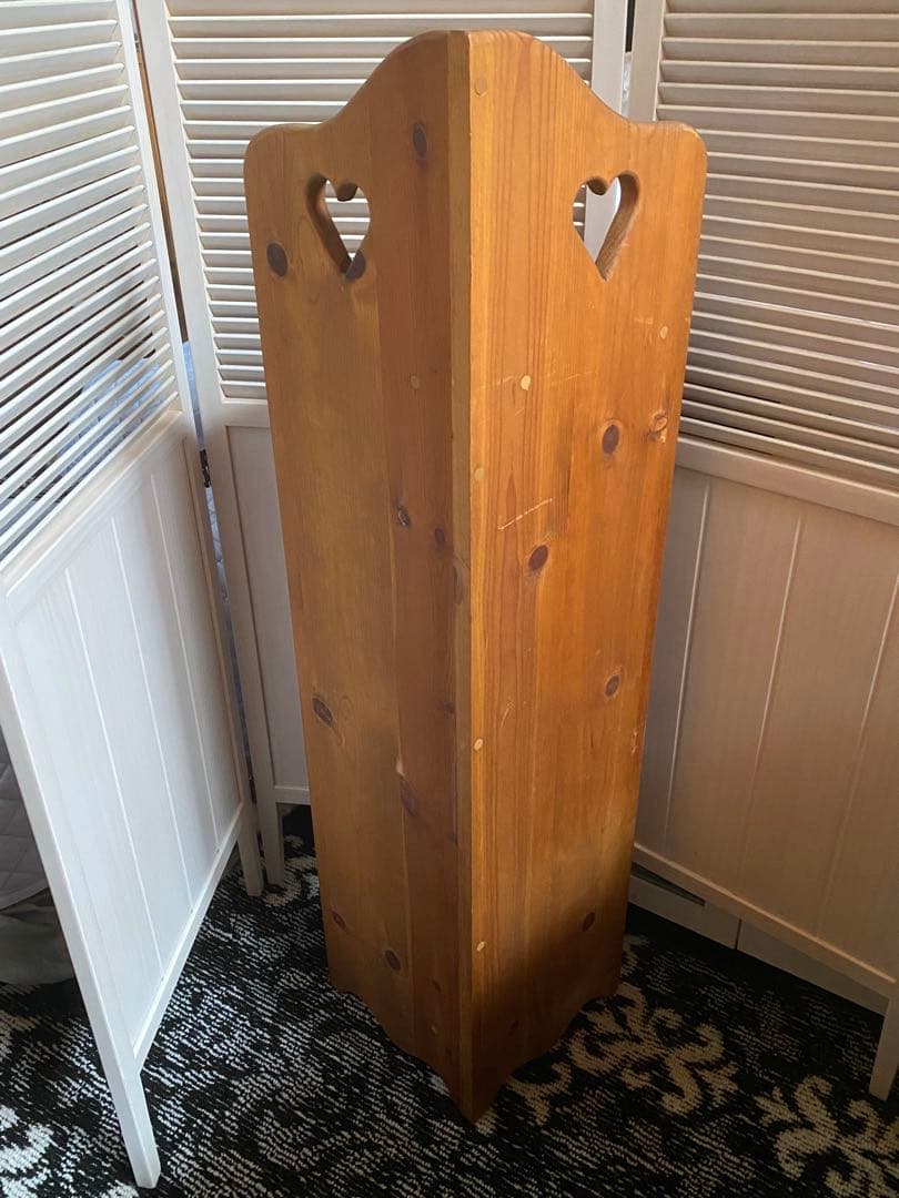 カントリー コーナー♦️ハート♦️高級 ４段 壁付け シェルフ♦️ヴィンテージ♦️３点