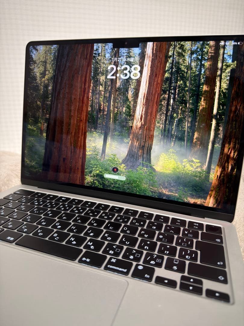 M2 MacBook Air 13.6インチ 16GB/256GB /シルバー