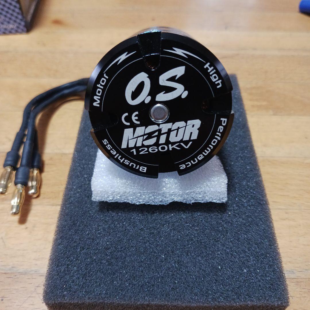 ラジコンヘリコプター用 OSブラシレスモーター、アンプ