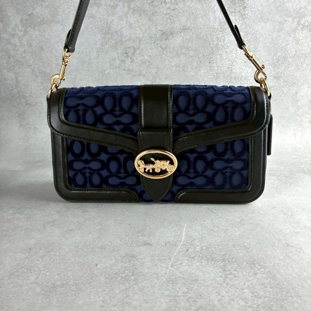 ✨稀少✨極美品✨コーチ　ジョージー　ショルダーバッグ　3way シグネチャー