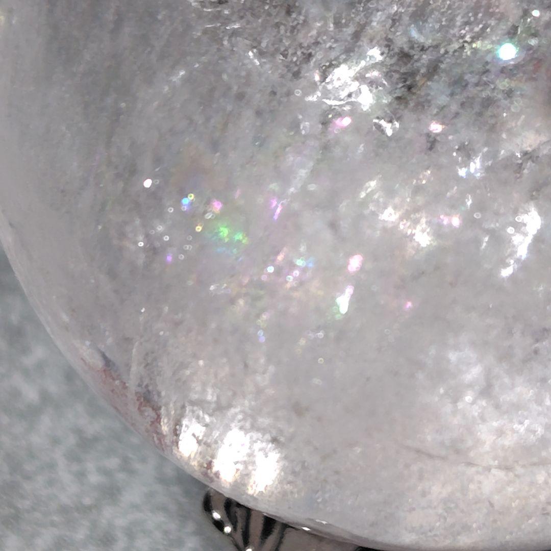 水晶玉 直径5.5cm クリアクォーツ 天然石 　置物 浄化