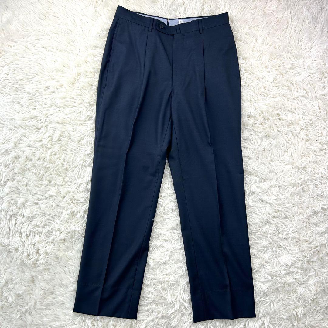 美品✨　BEAMS F ビジネススーツ　セットアップ　キレイめ　ウール　段返り