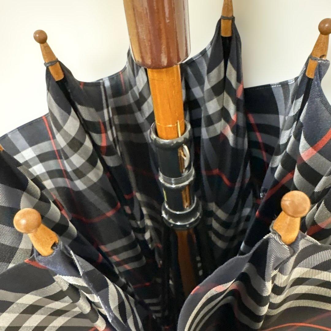 【used品】Burberry バーバリー 雨傘　ノバチェック 60cm