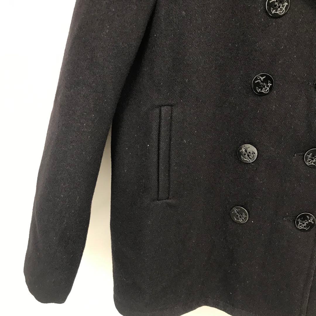 Schott ピーコート 42 ネイビー　アメリカ製