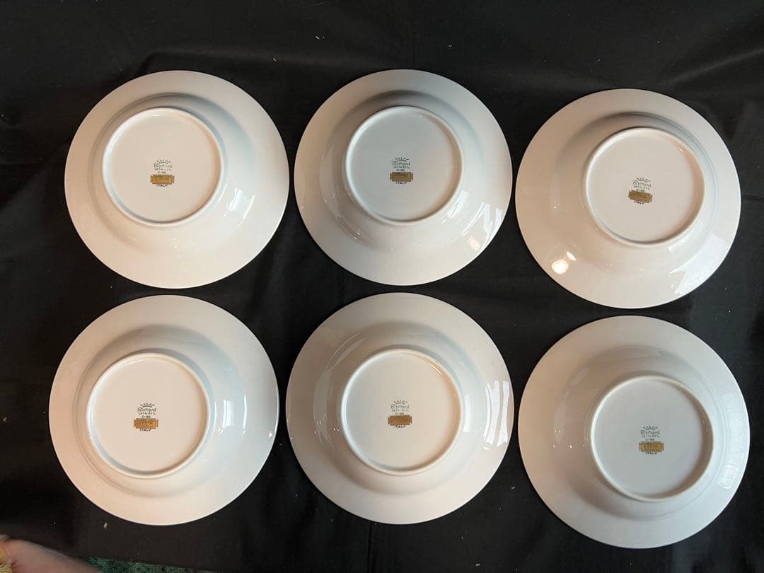 リチャードジノリ　パレルモグリーン　スーププレート　21.5cm