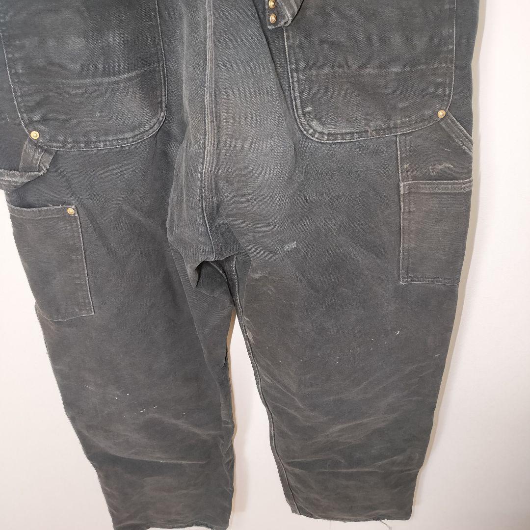 Carhartt カーハート ダック オーバーオール ブラック 黒 アメカジ L