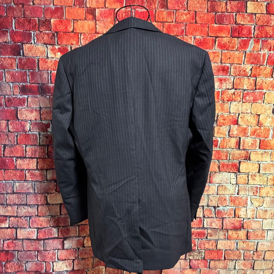 極美品☆ミツミネ　高級ウール100% スーツセットアップ AB4 ダークグレー