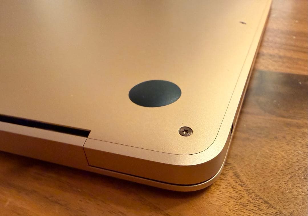 【￼美品】MacBook Air M1 ゴールド SSD256GB メモリ8GB