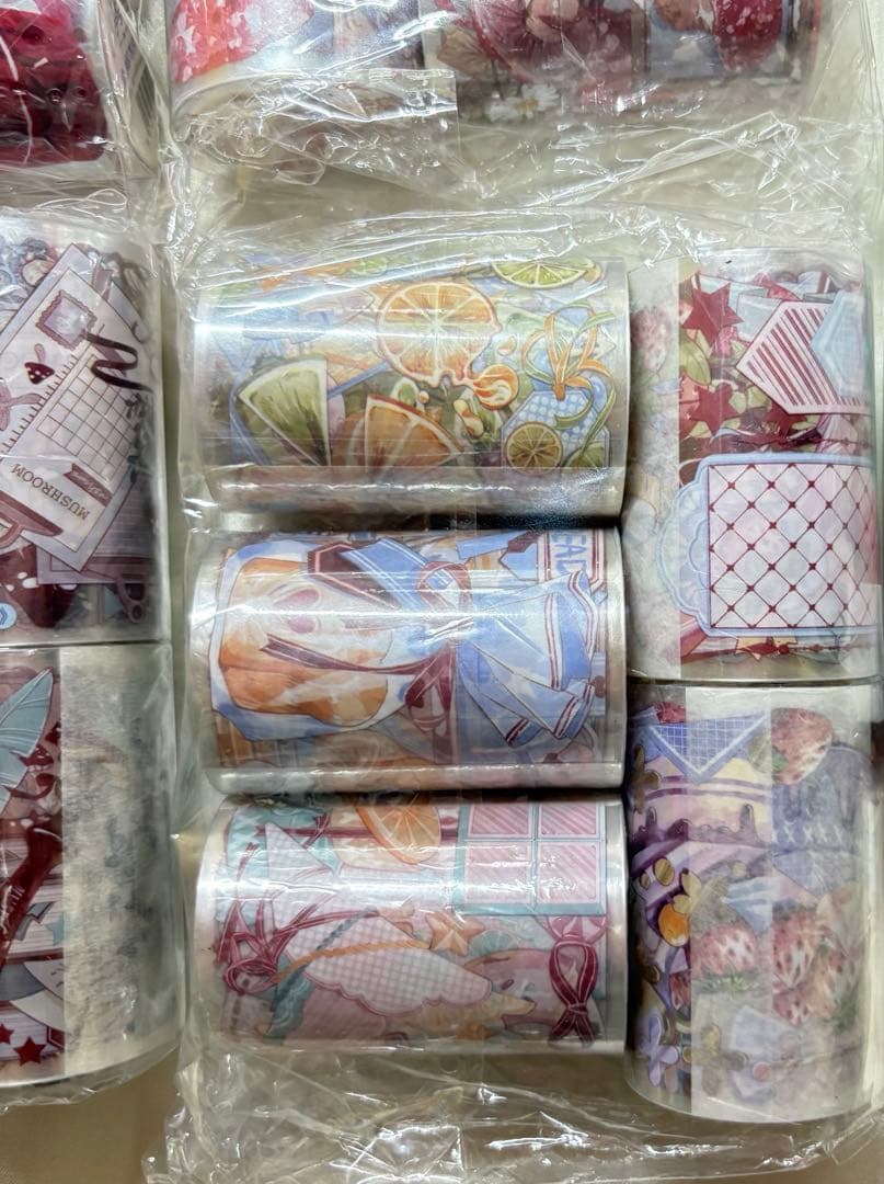 コラージュ素材 まとめ売り 紙もの　メモ 80サイズ段ボールいっぱい