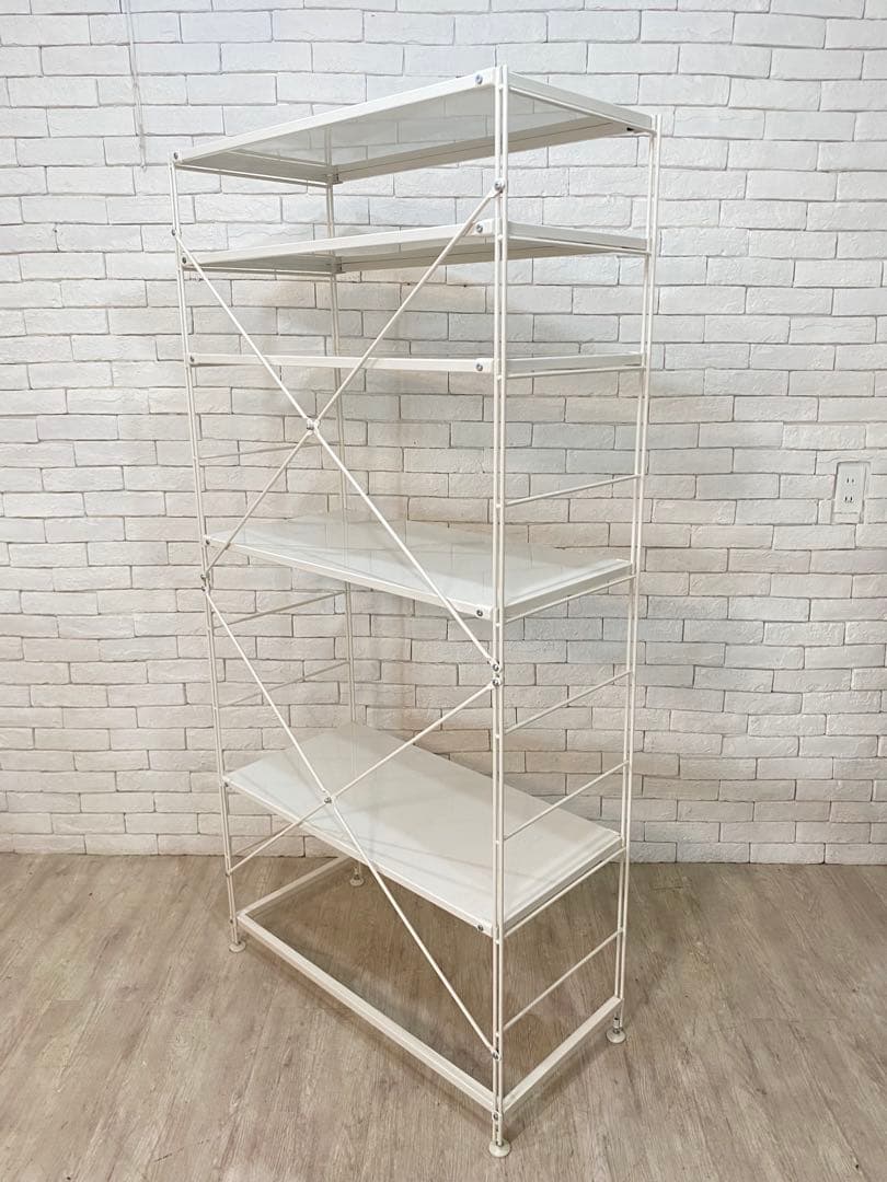 【東京都23区配送無料】無印良品　スチール　ラック　棚　ユニット　シェルフ　陳列