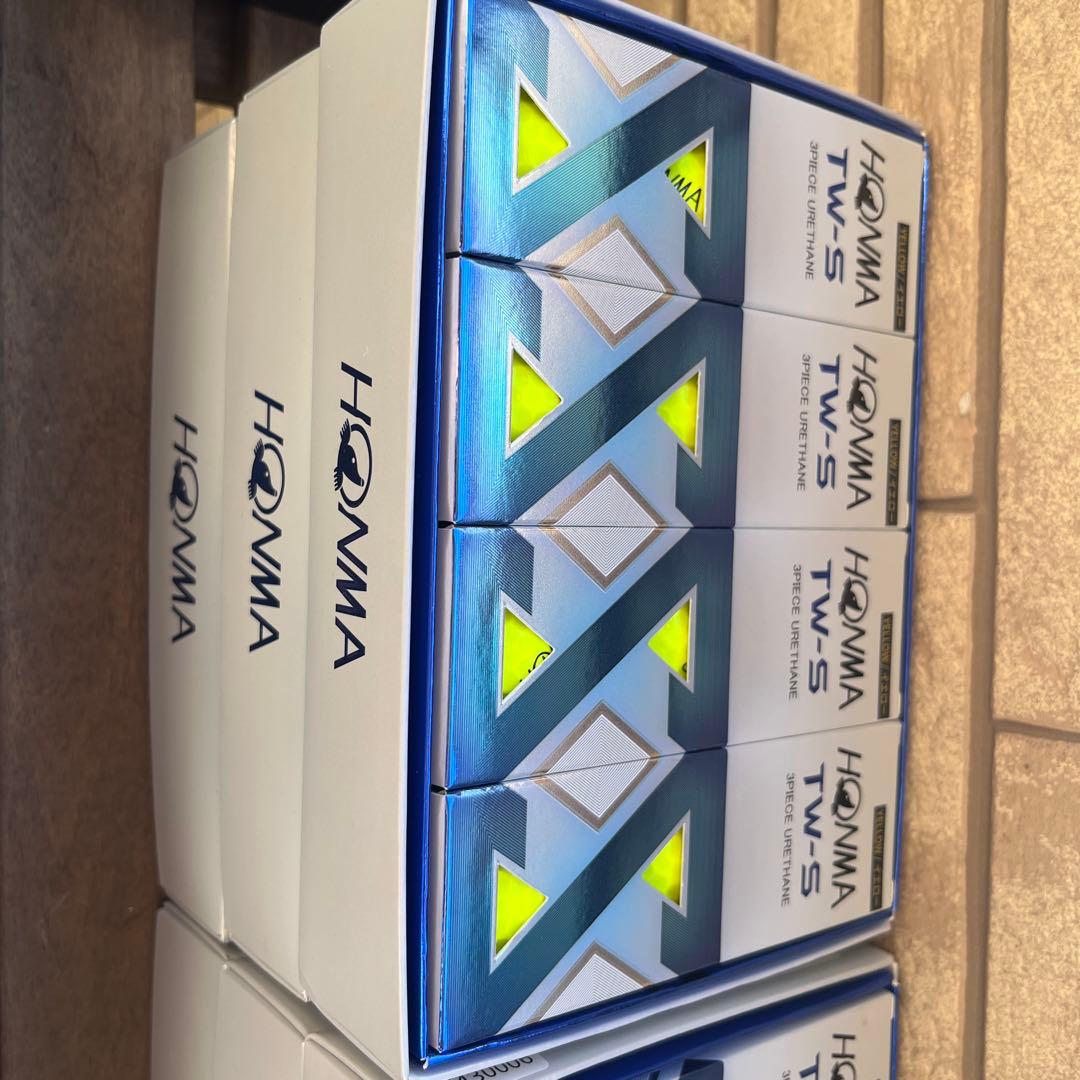 HONMA TW-S 6ダース　72球 他　未使用おまけ48球 合計120球