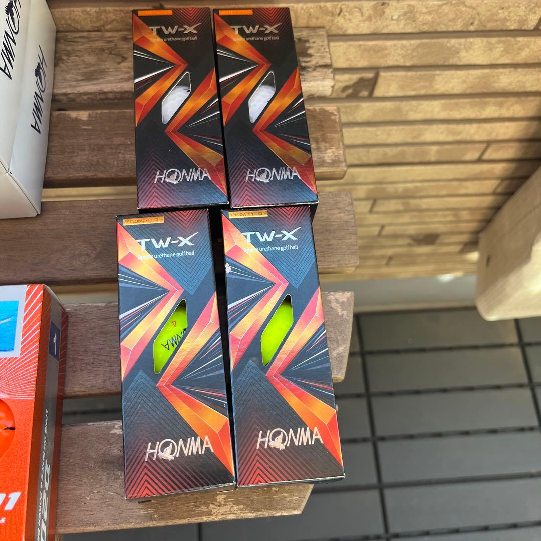 HONMA TW-S 6ダース　72球 他　未使用おまけ48球 合計120球