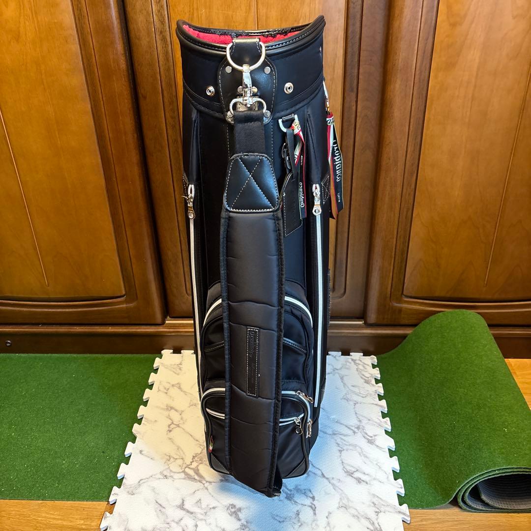 さ*く様 オロビアンコキャディバッグ　ブラック