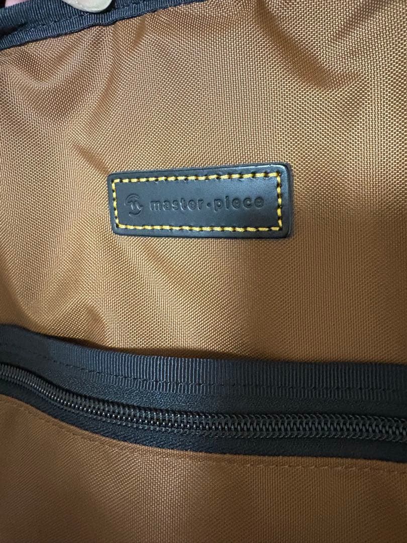 【さらに値下げ！1回使用】マスターピースslick バックパックL ネイビー袋付